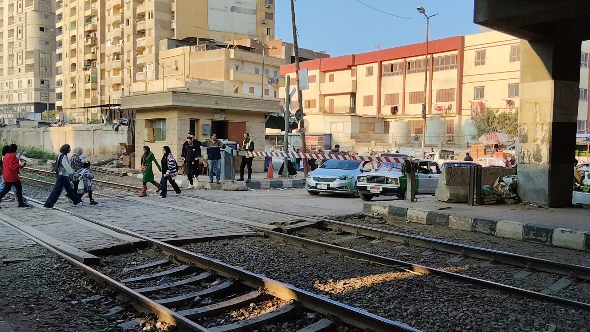 مزلقان الكوبرى العلوى بدمنهور