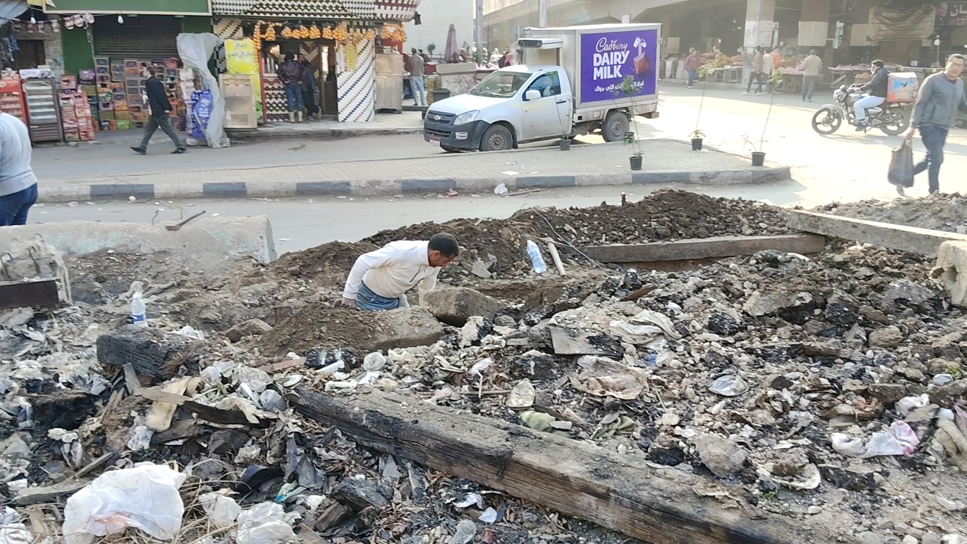 اعمال تطوير حرم السكة الحديد