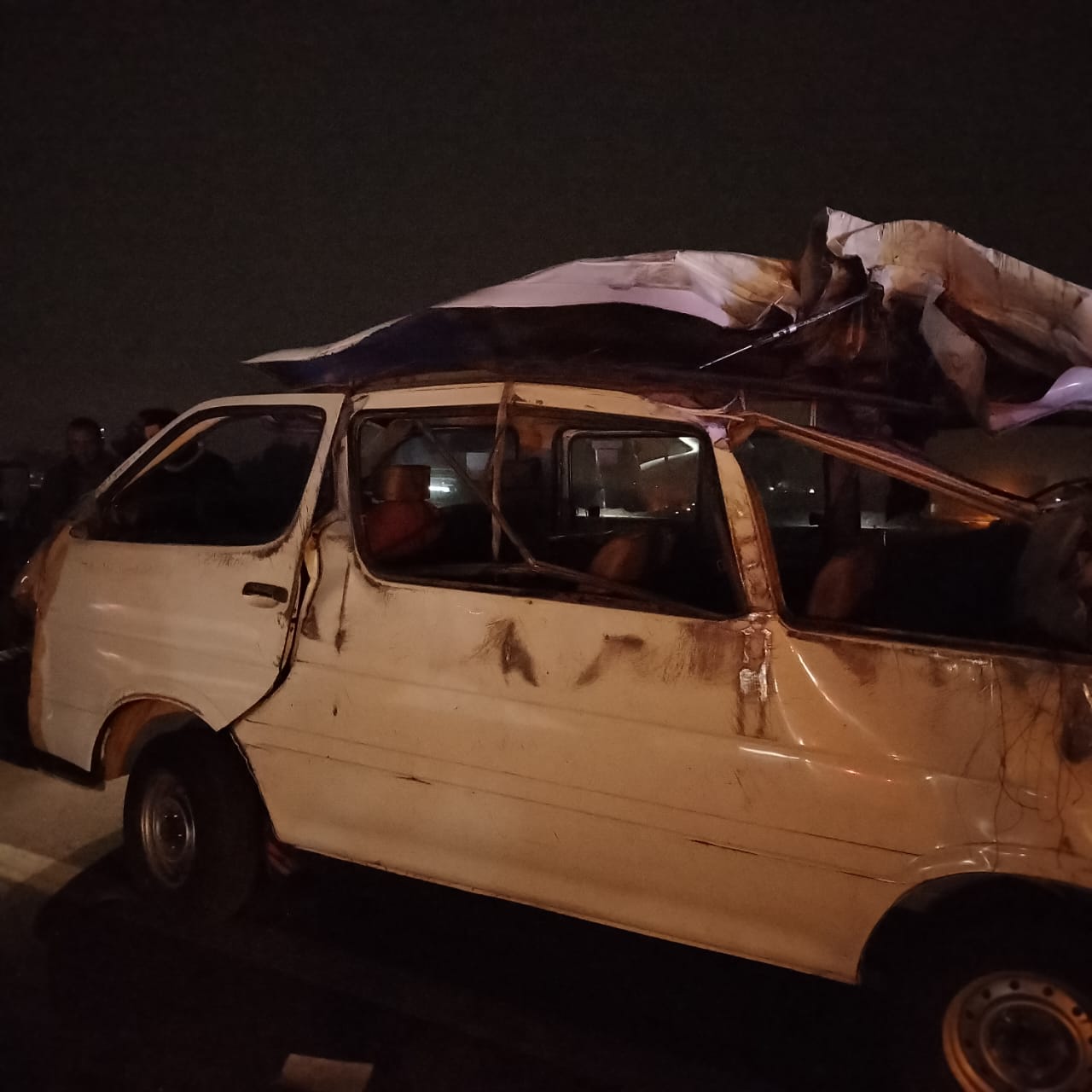 اثار الحادث