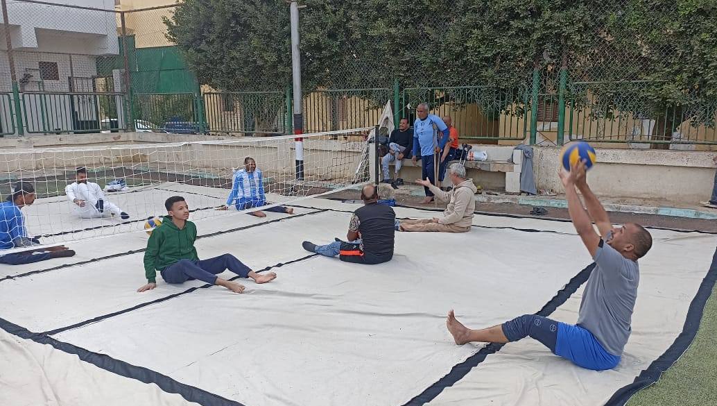 تدريبات المشروع القومي للياقة البدنية للآفراد ذوي الإعاقة بالأقصر تدريبات المشروع القومي للياقة البدنية للآفراد ذوي الإعاقة بالأقصر