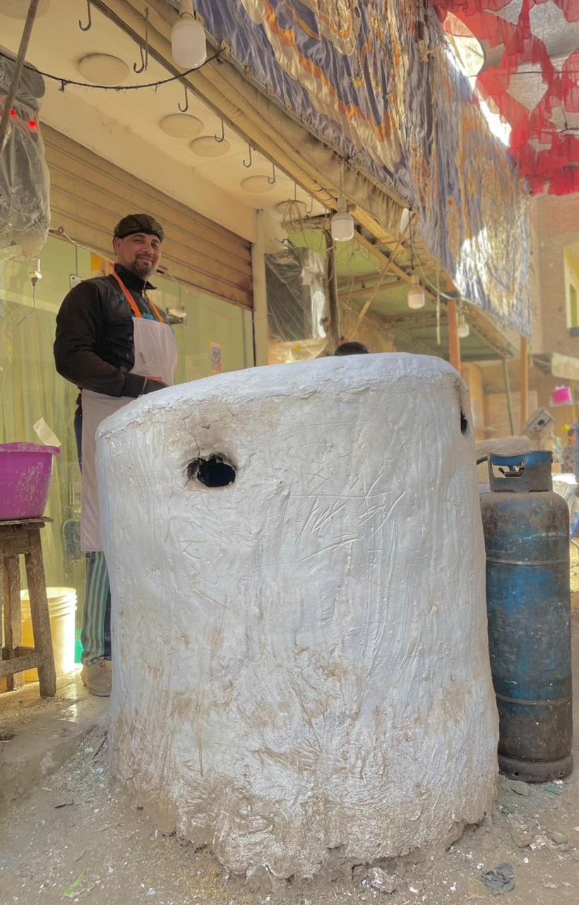 فرن الكنافة البلدي في قرية أم خنان