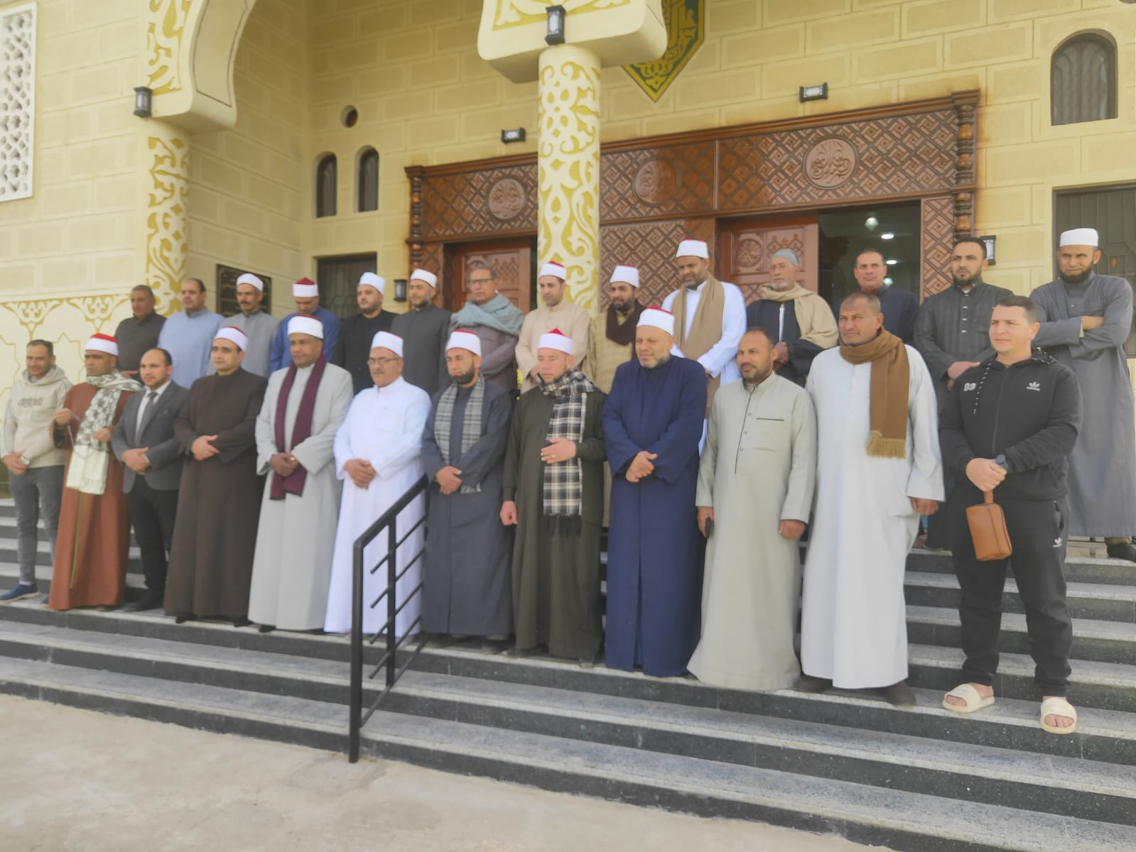 افتتاح أحد المساجد