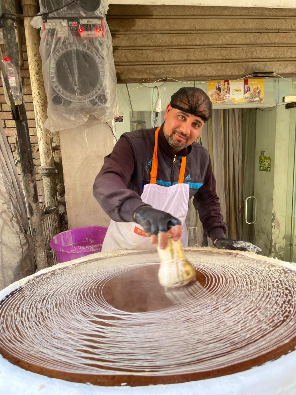 صناعة الكنافة البلدي في أم خنان