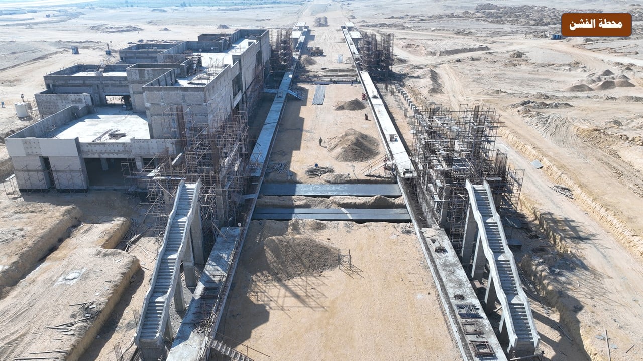  الخط الثانى للقطار الكهربائى السريع (3)