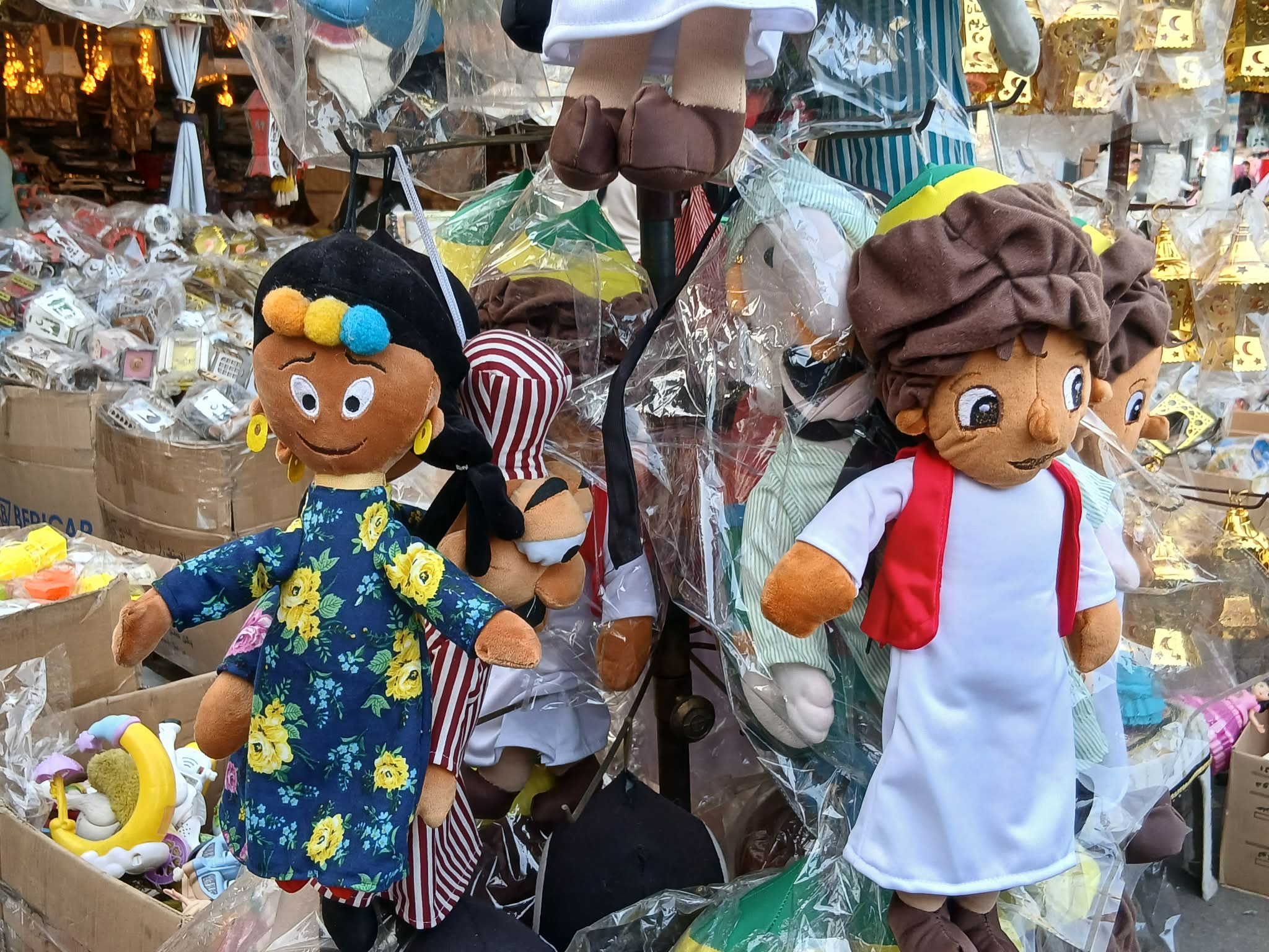 أشكال زينة رمضان بالإسكندرية