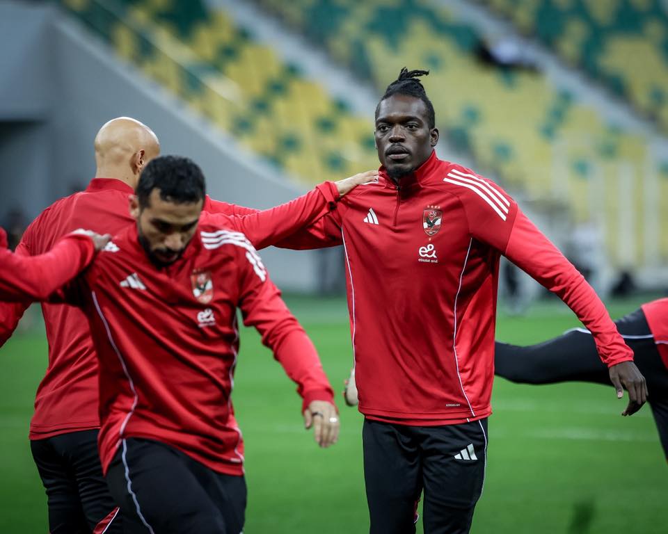 كامويش من مران الأهلى