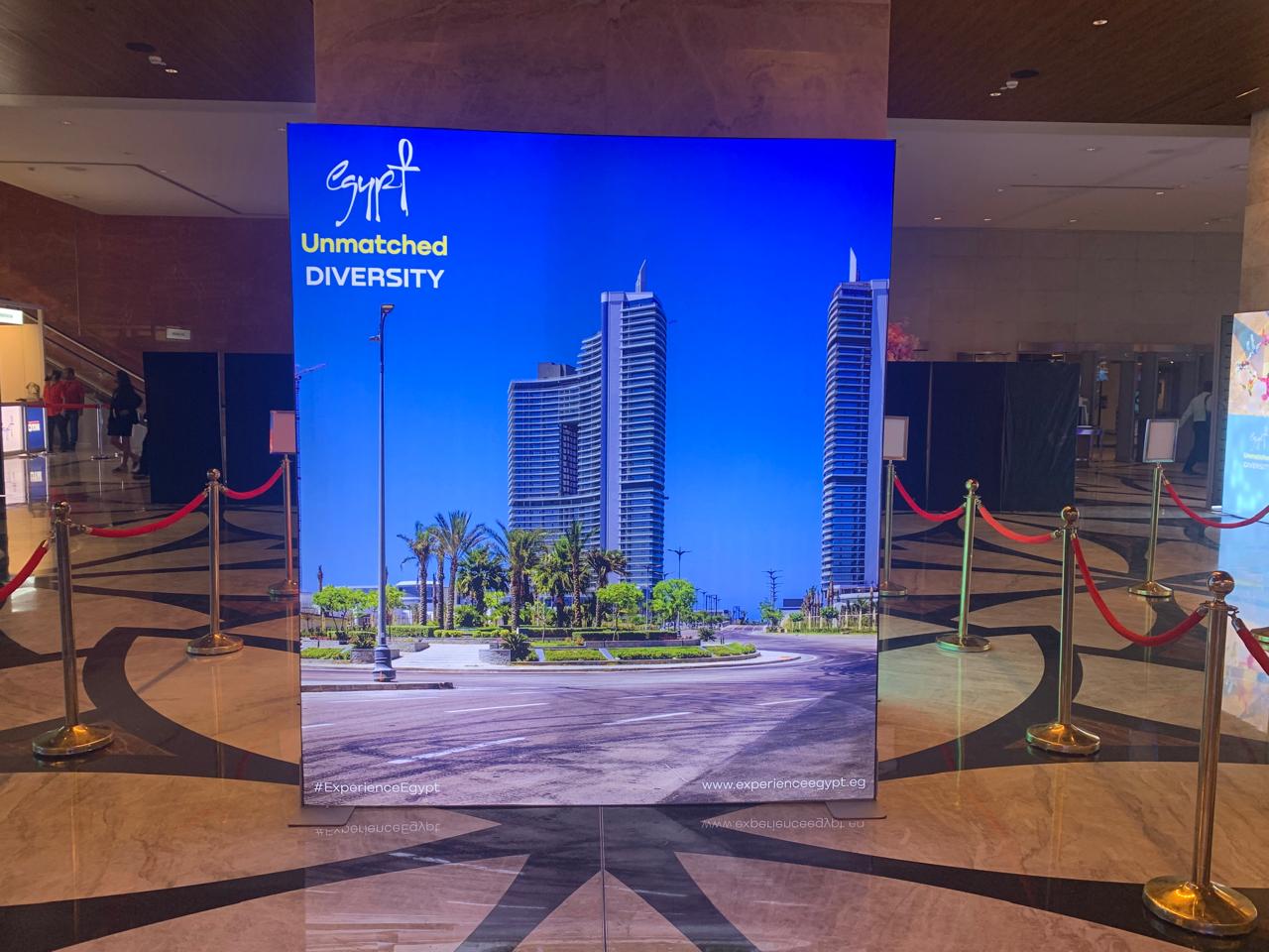 وزارة السياحة والآثار تشارك فى المعرض السياحى OTM مومباي بالهند