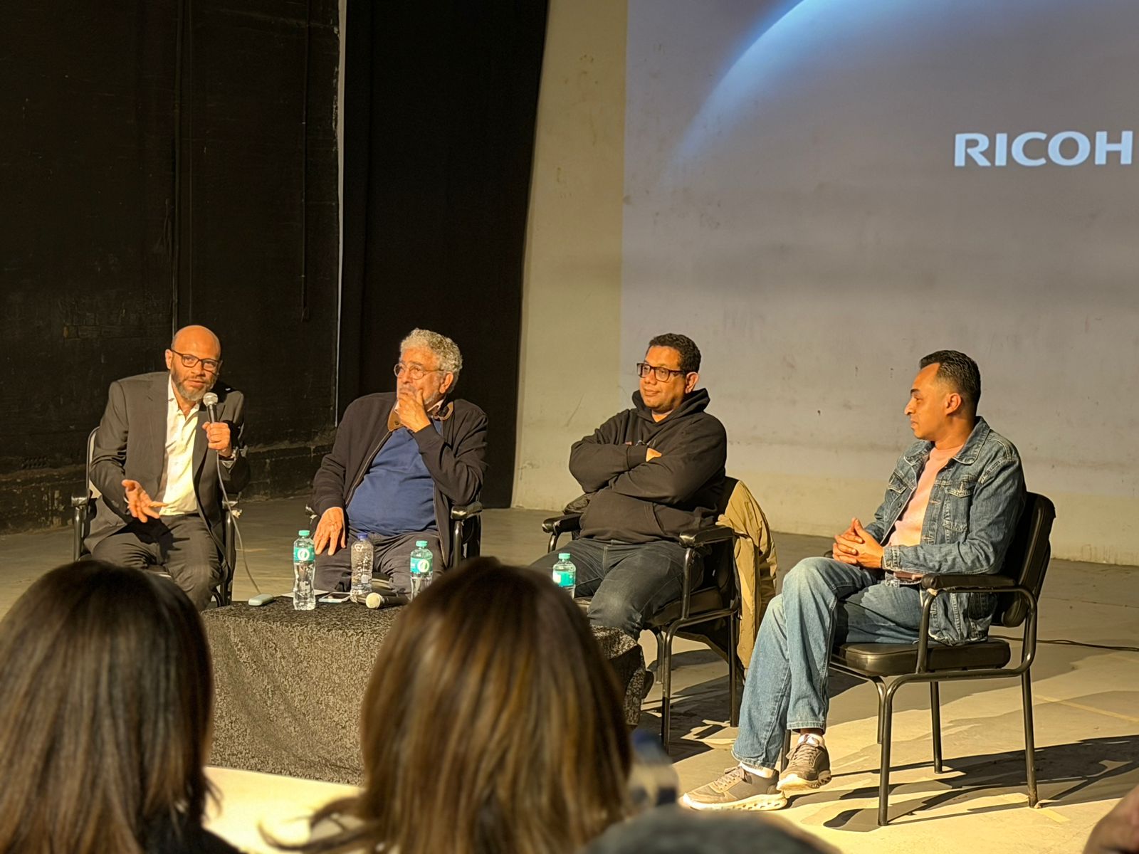 حفل تأبين المخرج عمرو بيومي بدأ منذ قليل بمركز الجيزويت (4)