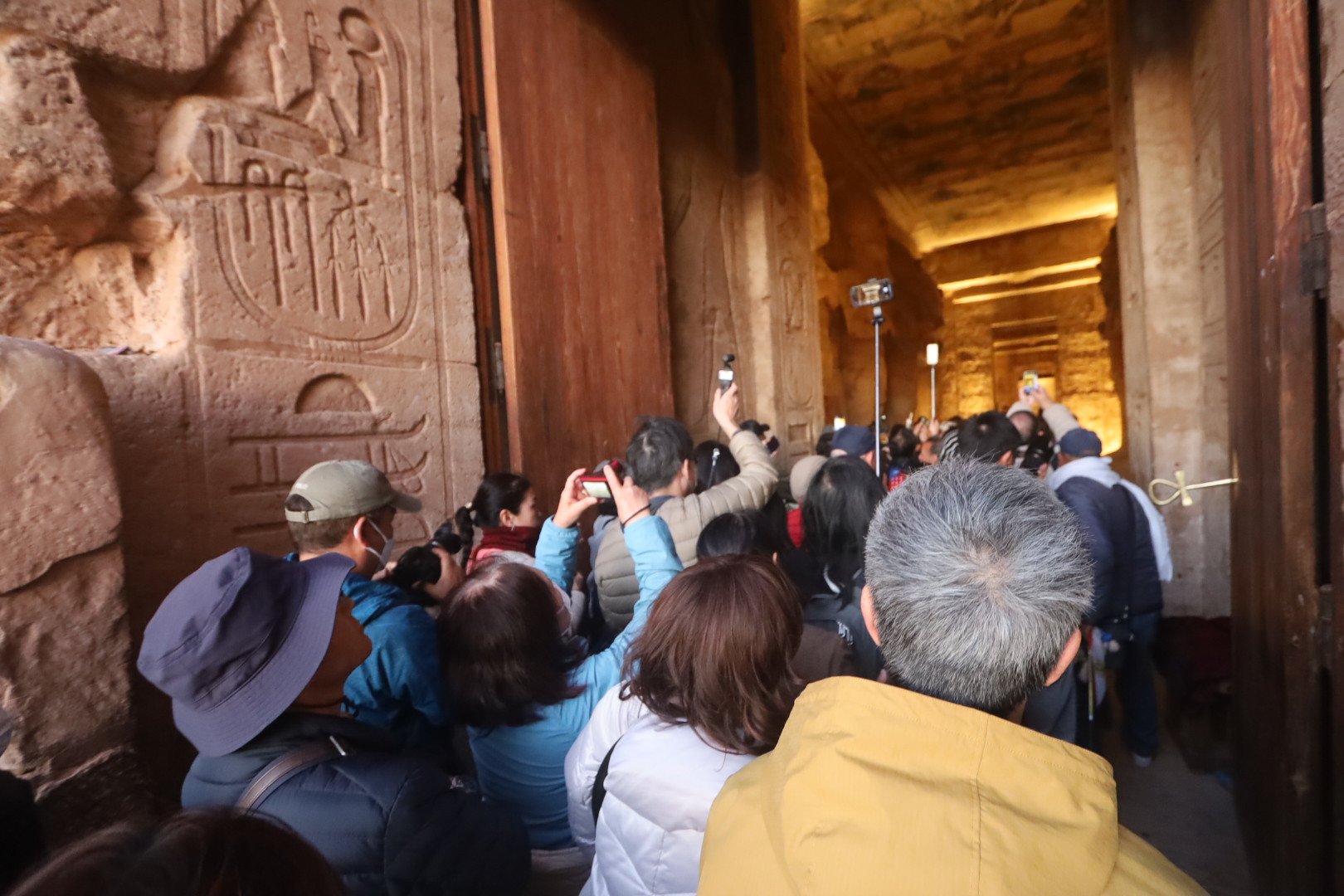 تعامد الشمس بأبوسمبل