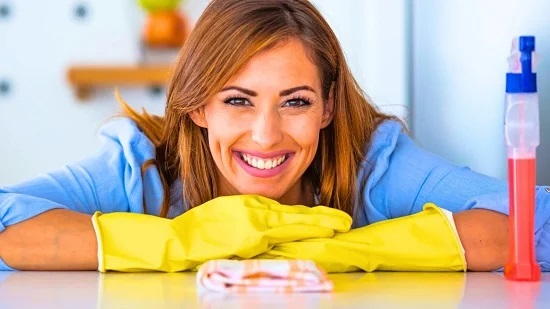 تنظيف المنزل