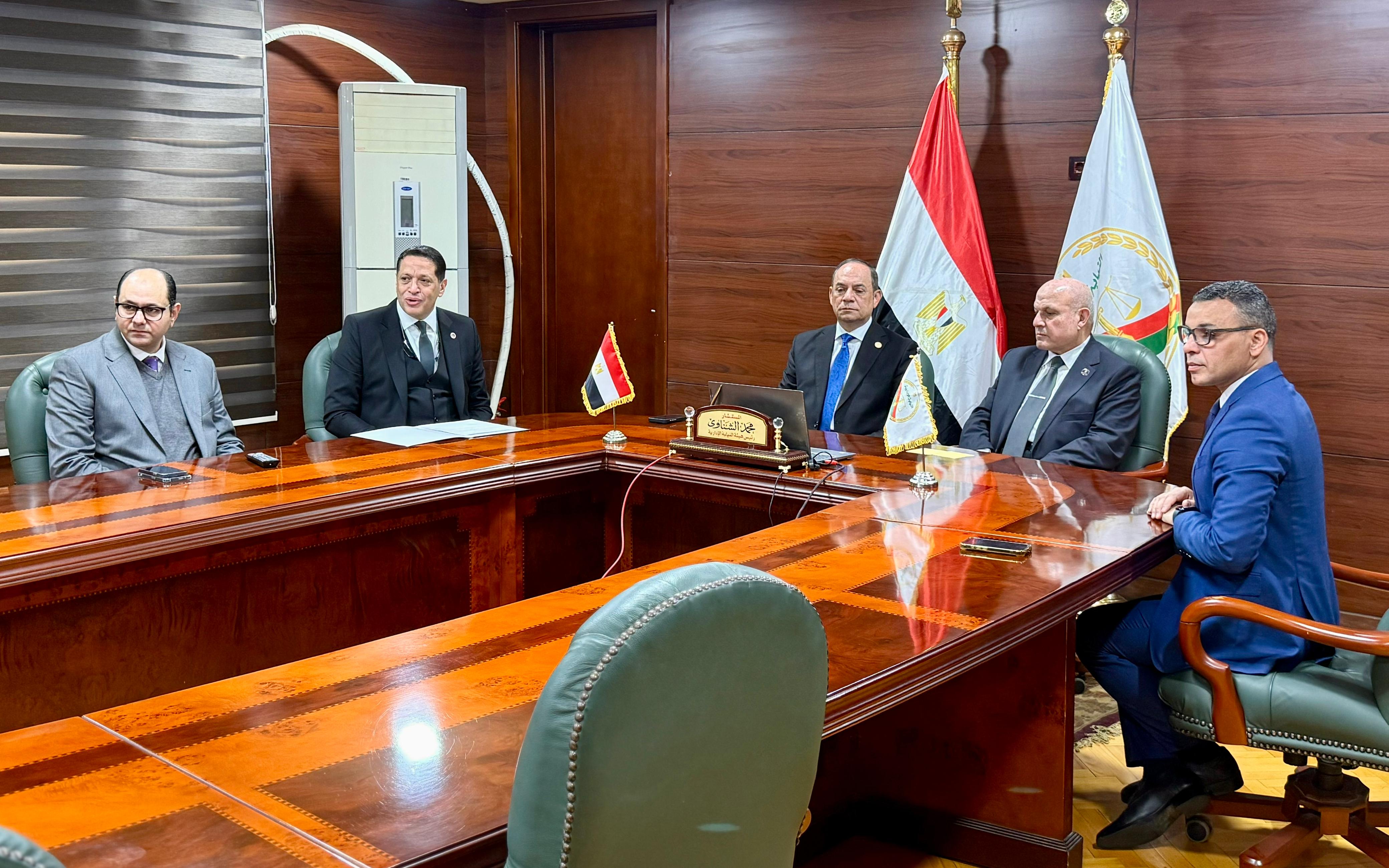 افتتاح منظومة التحول الرقمي والميكنة الشاملة بنيابة الاتصالات والدفاع (5)