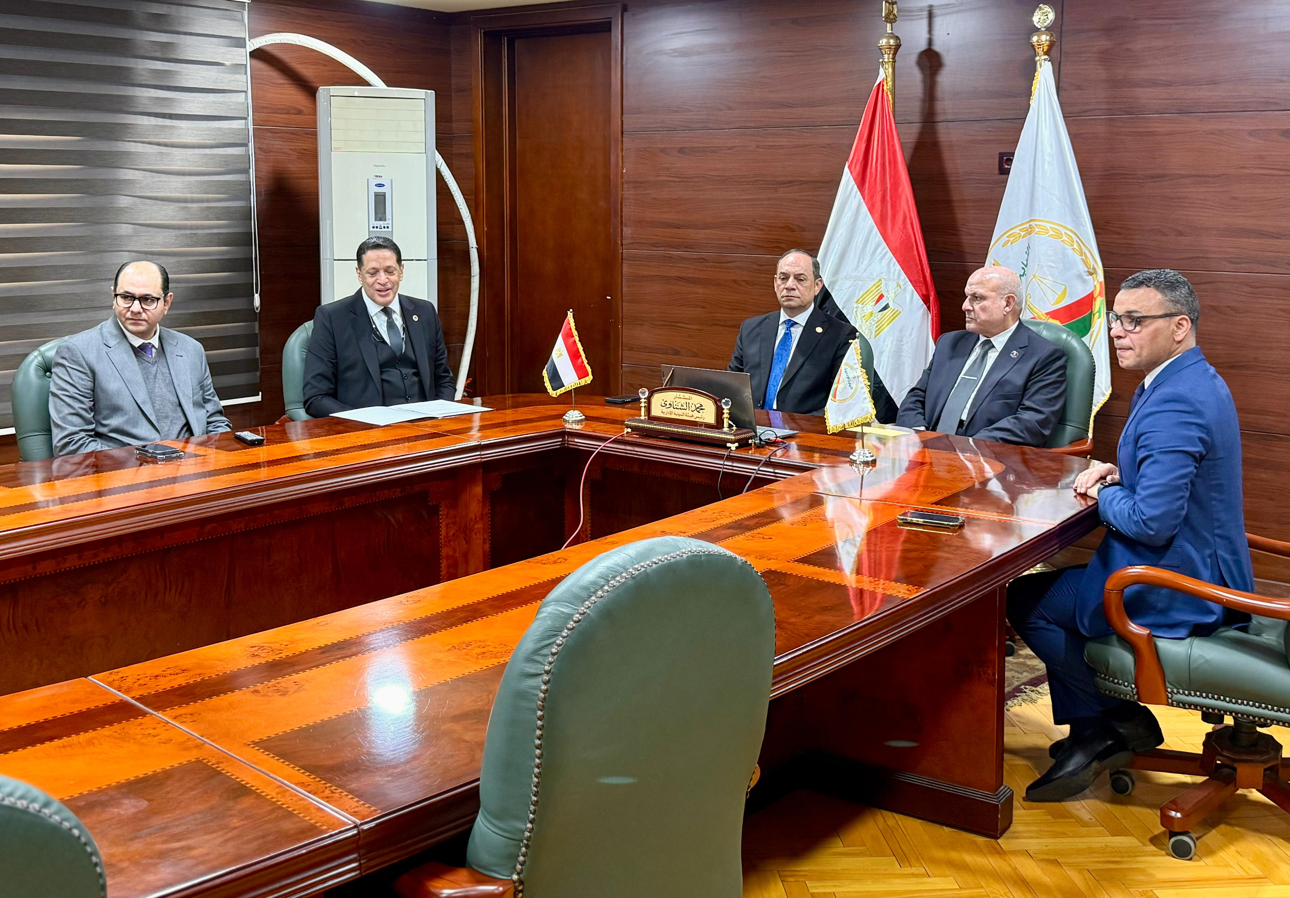 افتتاح منظومة التحول الرقمي والميكنة الشاملة بنيابة الاتصالات والدفاع (3)