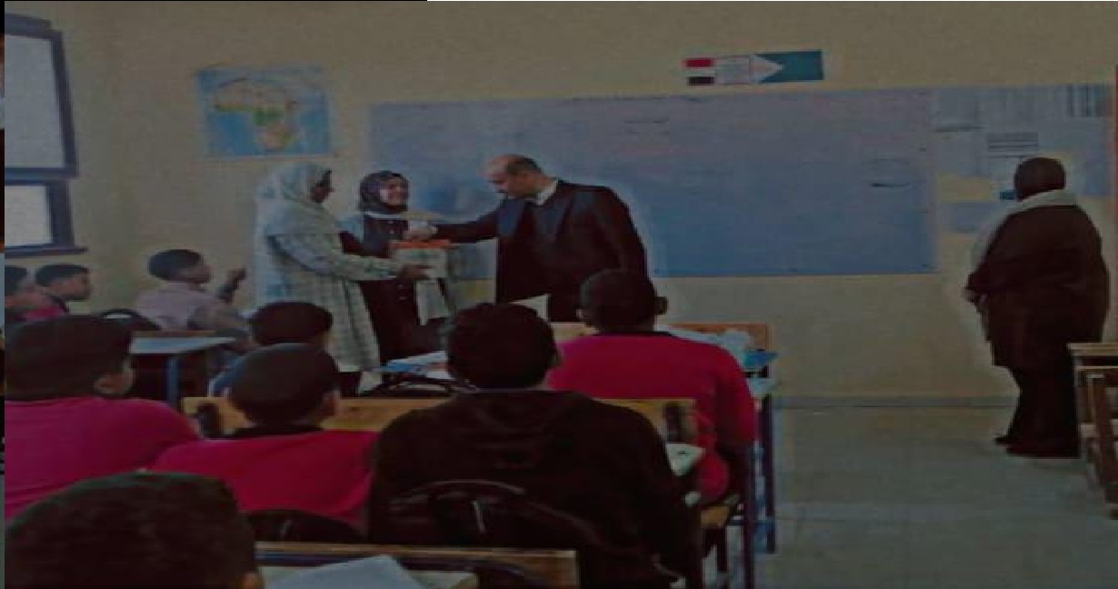 استقبال الطلاب فى الترم الثانى (2)
