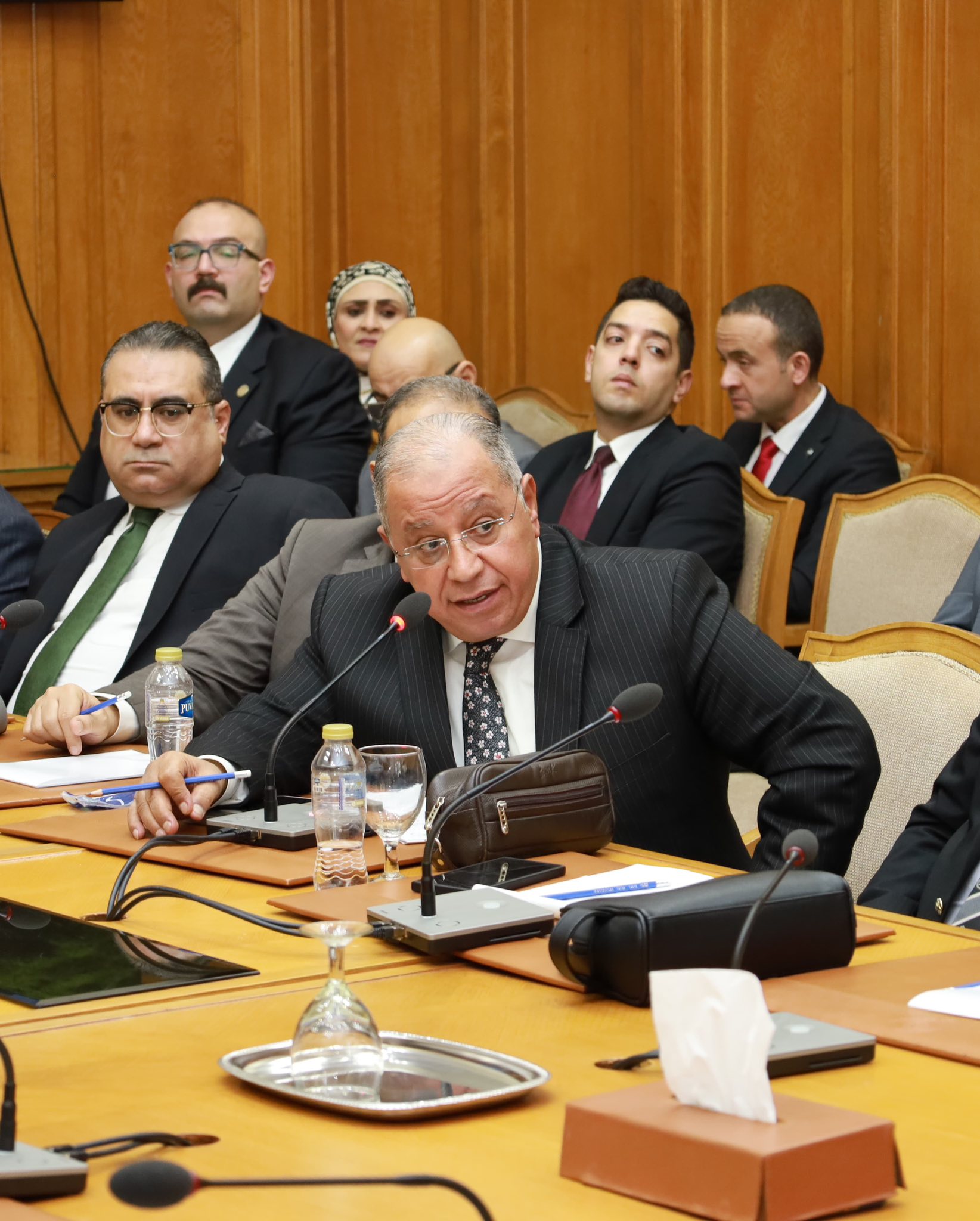 وفدٌ من مستشاري هيئة النيابة الإدارية يزور مقر جامعة الدول العربية (10)