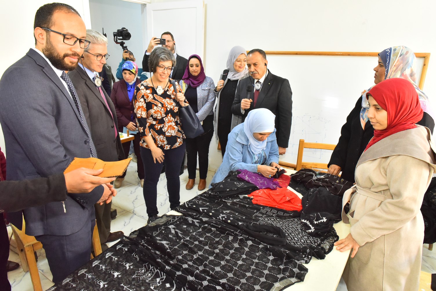 جانب من الجولة