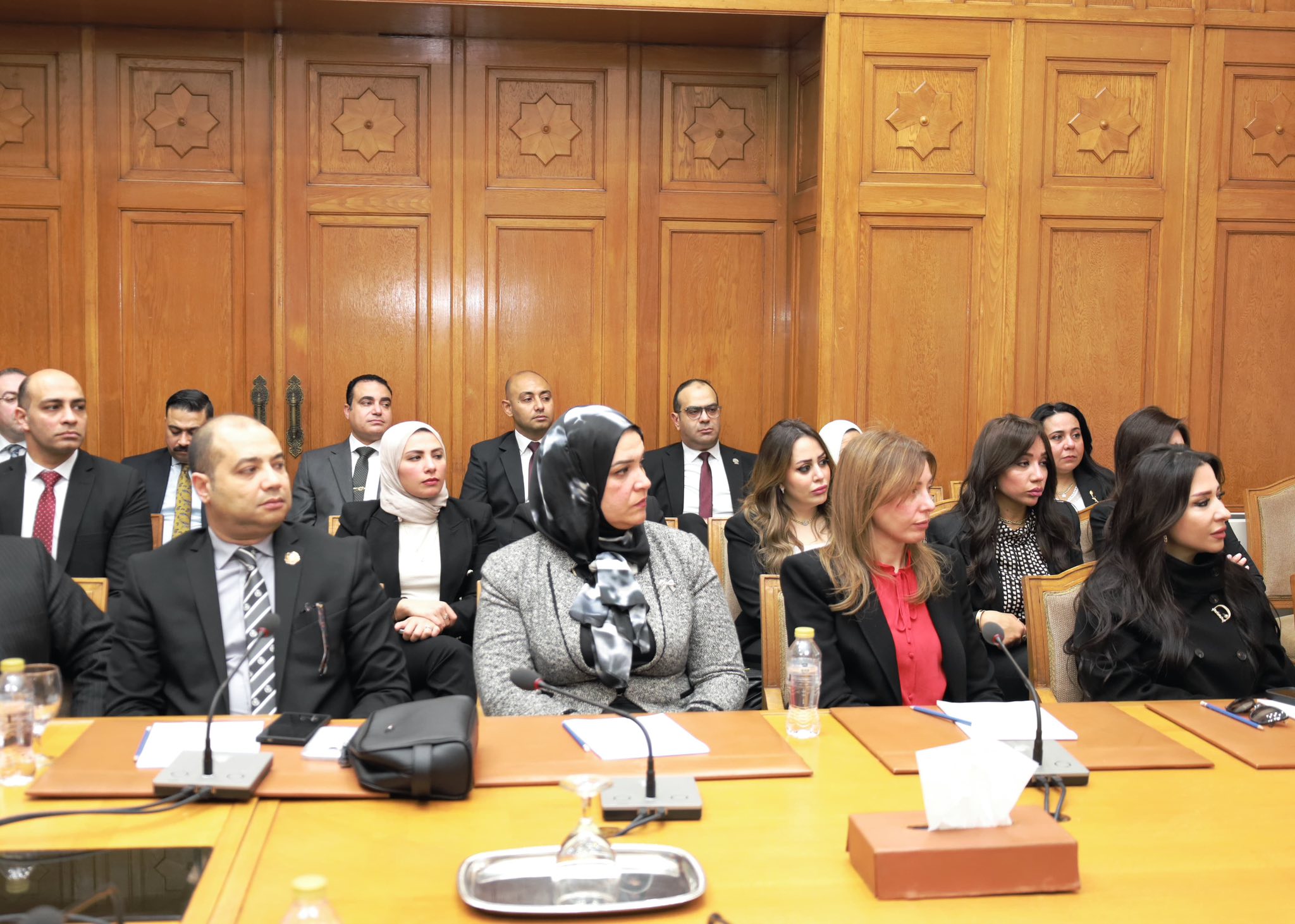 وفدٌ من مستشاري هيئة النيابة الإدارية يزور مقر جامعة الدول العربية (18)