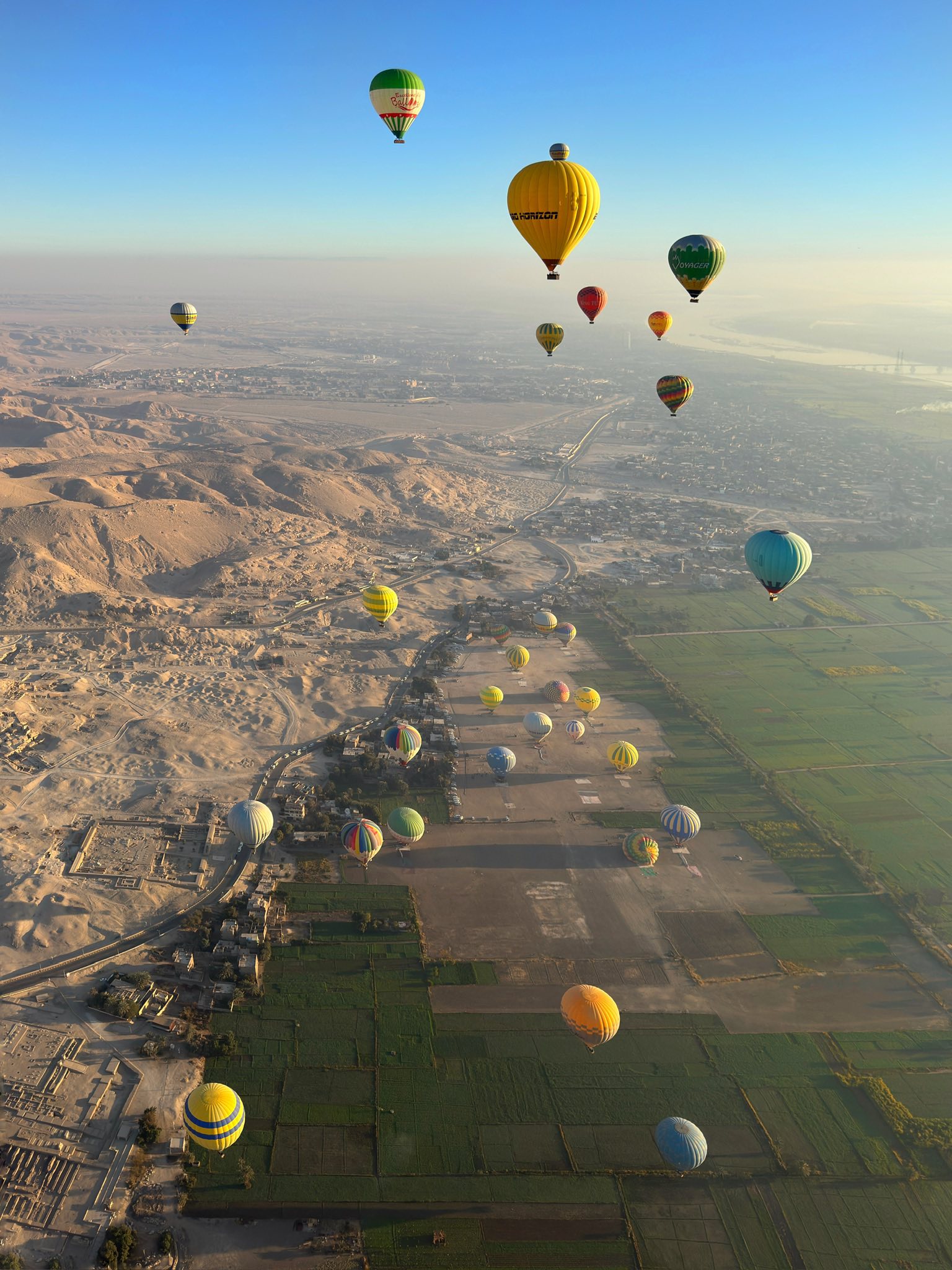 البالون الطائر يقدم مغامرة ساحرة ممتعة لـ4340 سائح على متن 155 رحلة