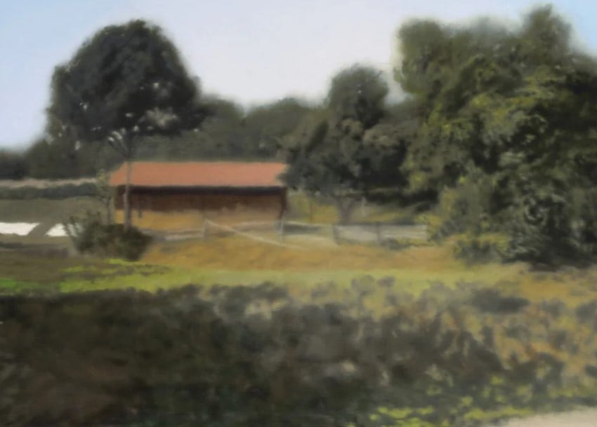 لوحة الفنان جيرهارد ريختر