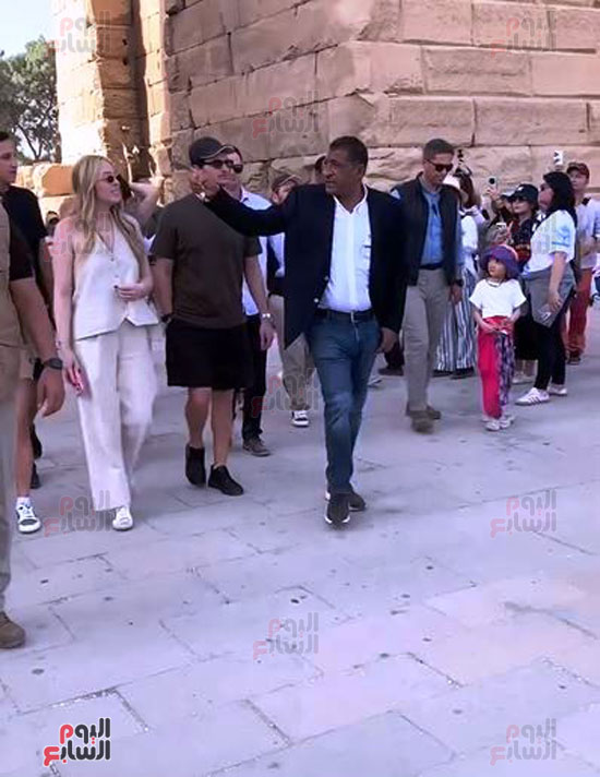 جولة-تيفانى-ترامب-داخل-معابد-الكرنك