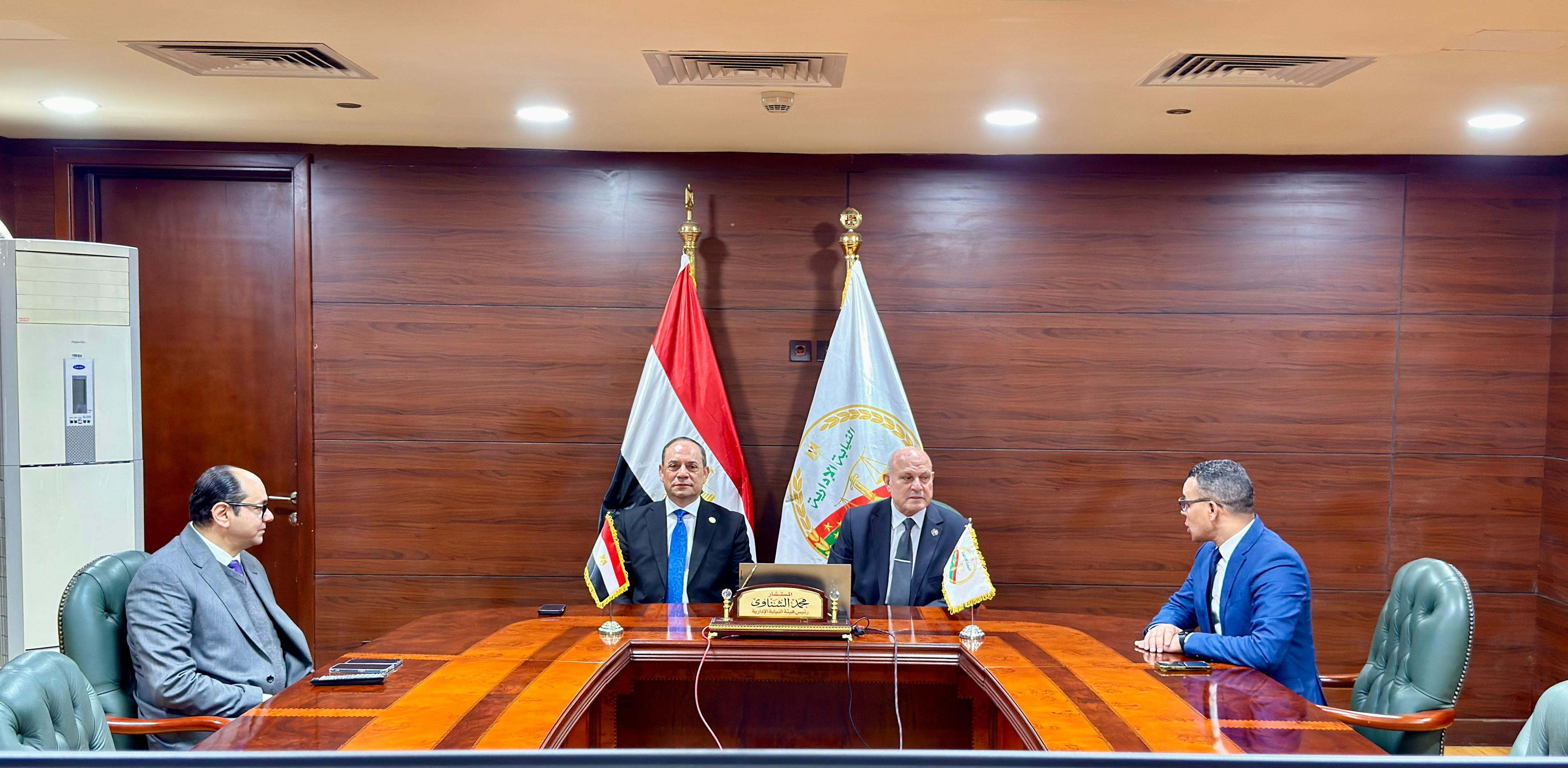 افتتاح منظومة التحول الرقمي والميكنة الشاملة بنيابة الاتصالات والدفاع (1)