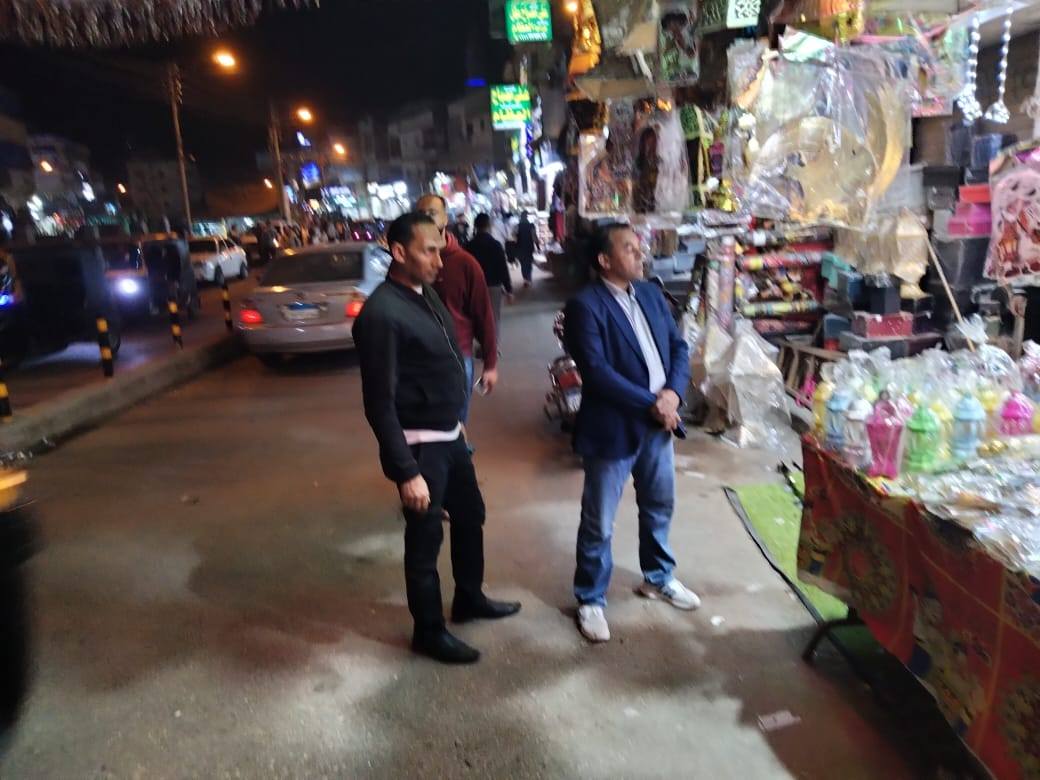 رئيس مدينة الحامول يقود حملة ليلية