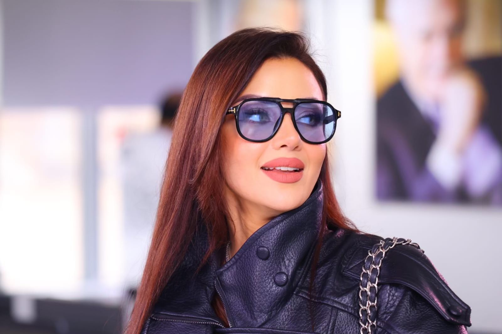 رضوى الشربيني في صالة تحرير اليوم السابع