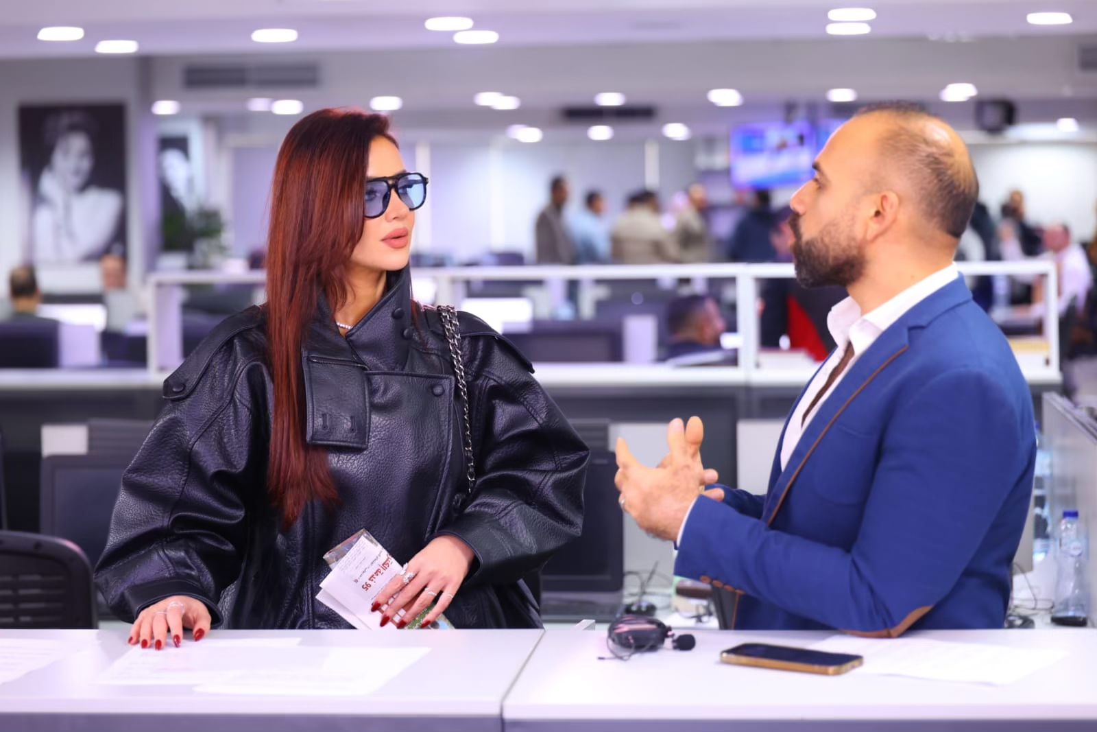 رضوى الشربيني مع حسن مجدي