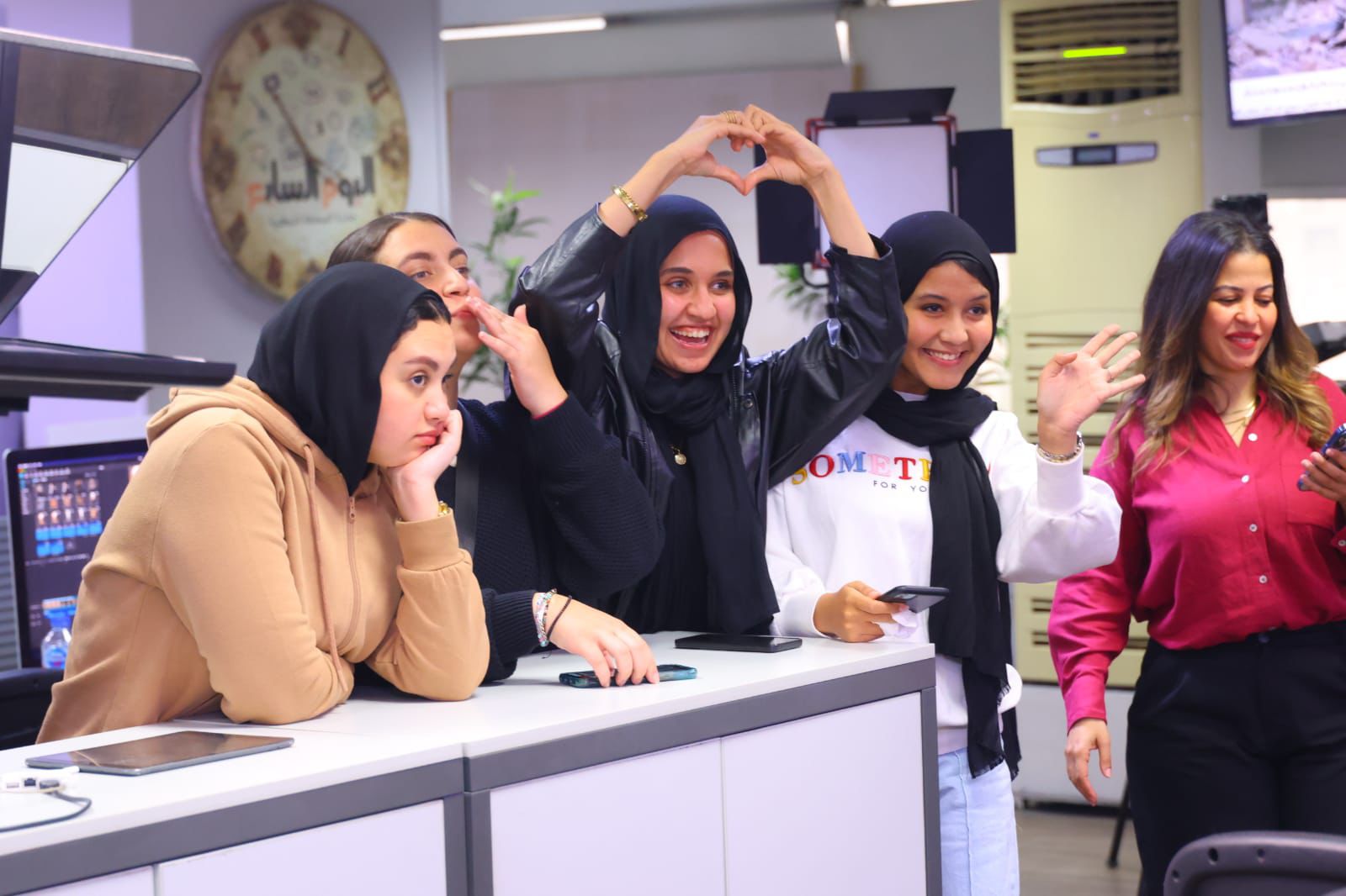 تحية من الزميلات في اليوم السابع للإعلامية رضوى الشربيني