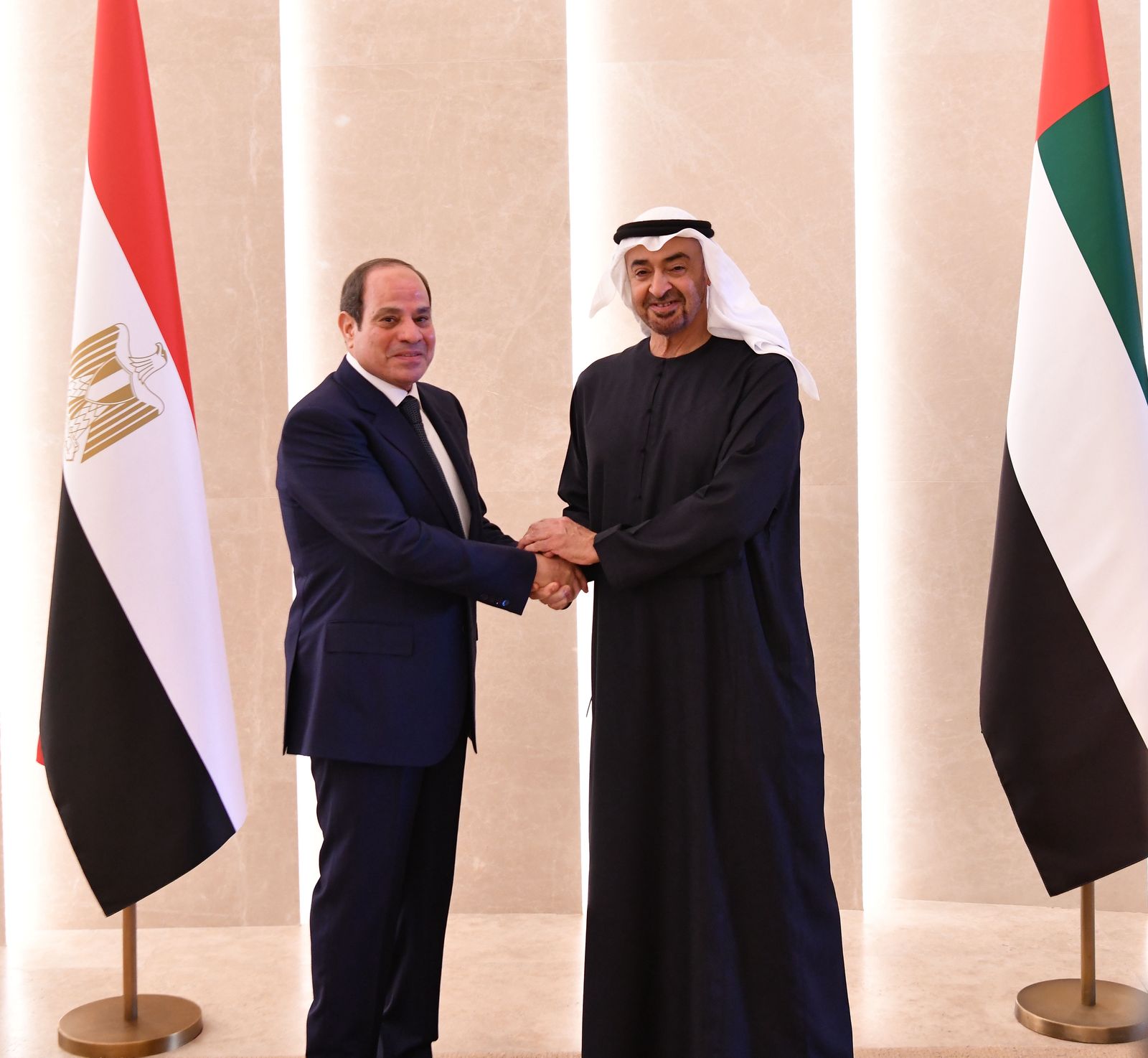 الرئيس السيسي ومحمد بن زايد (1)