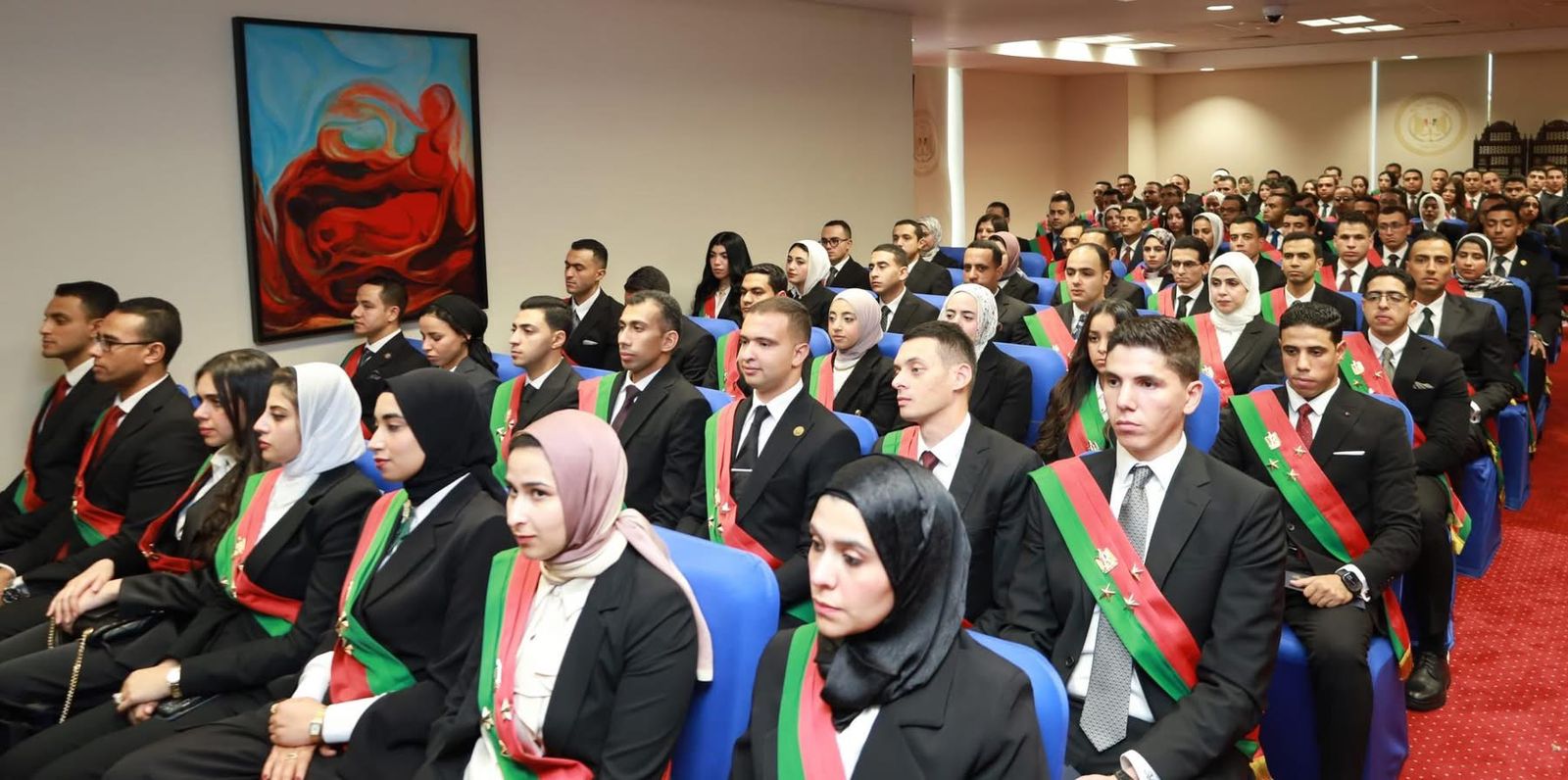 أداء اليمين القانونية لمعاوني النيابة الإدارية الجدد بوزارة العدل (2)