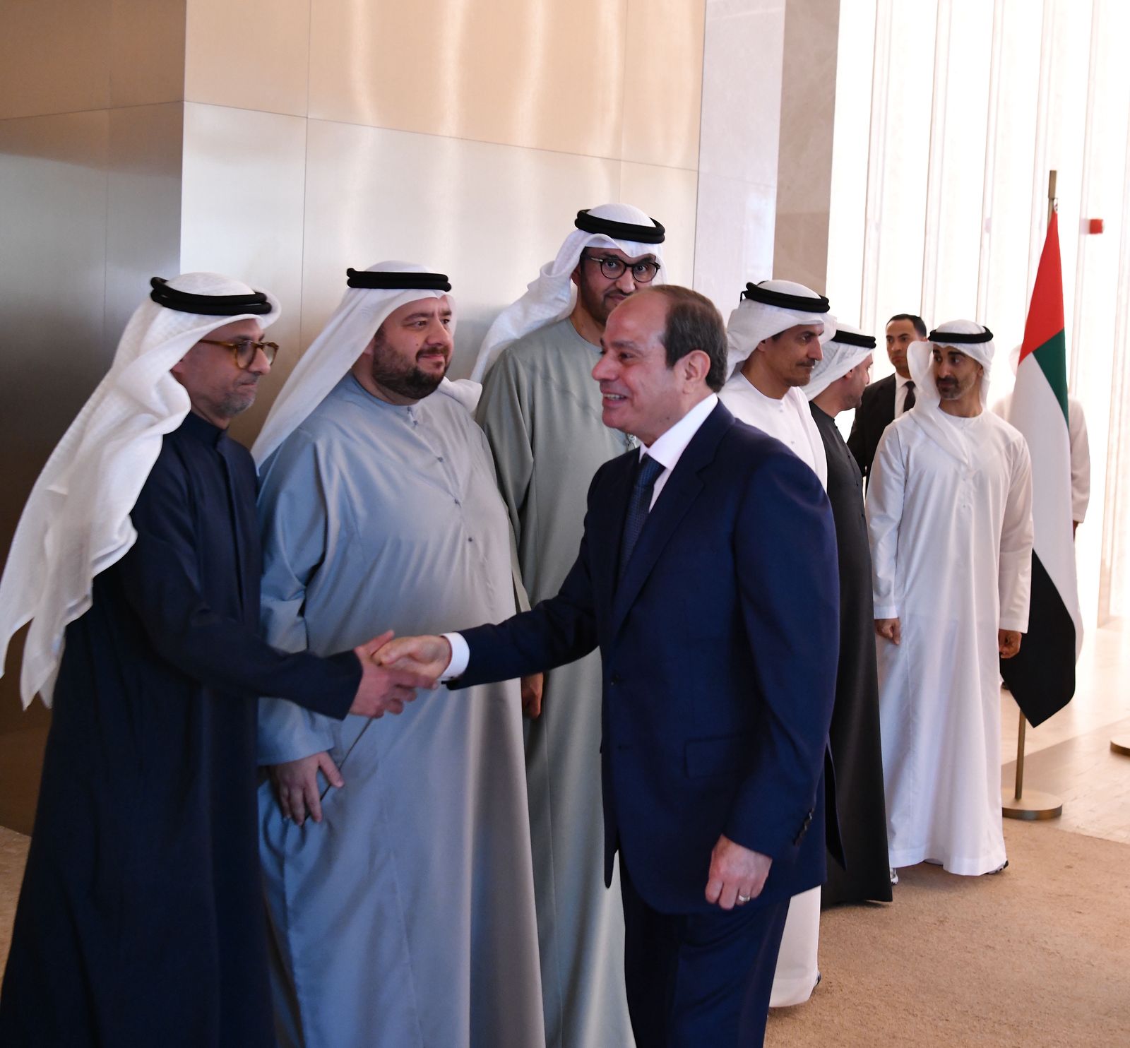 الرئيس السيسي ومحمد بن زايد (8)