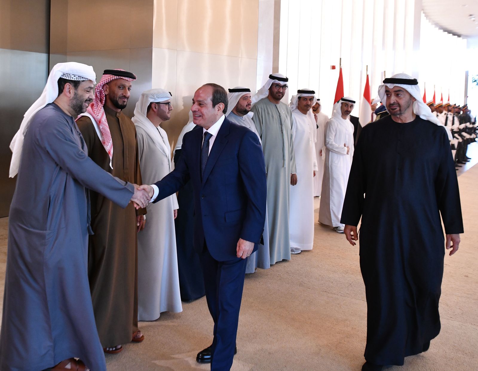 الرئيس السيسي ومحمد بن زايد (6)