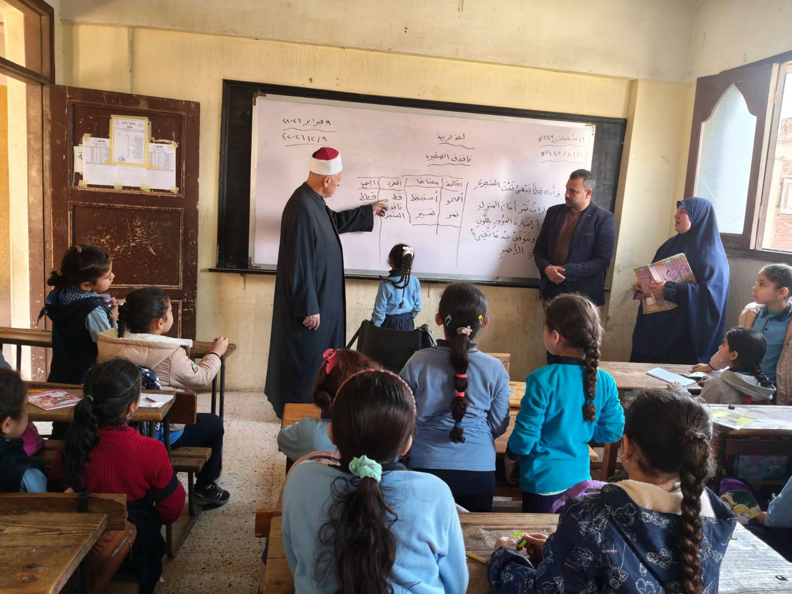 متابعة العملية الدراسية بالمعاهد