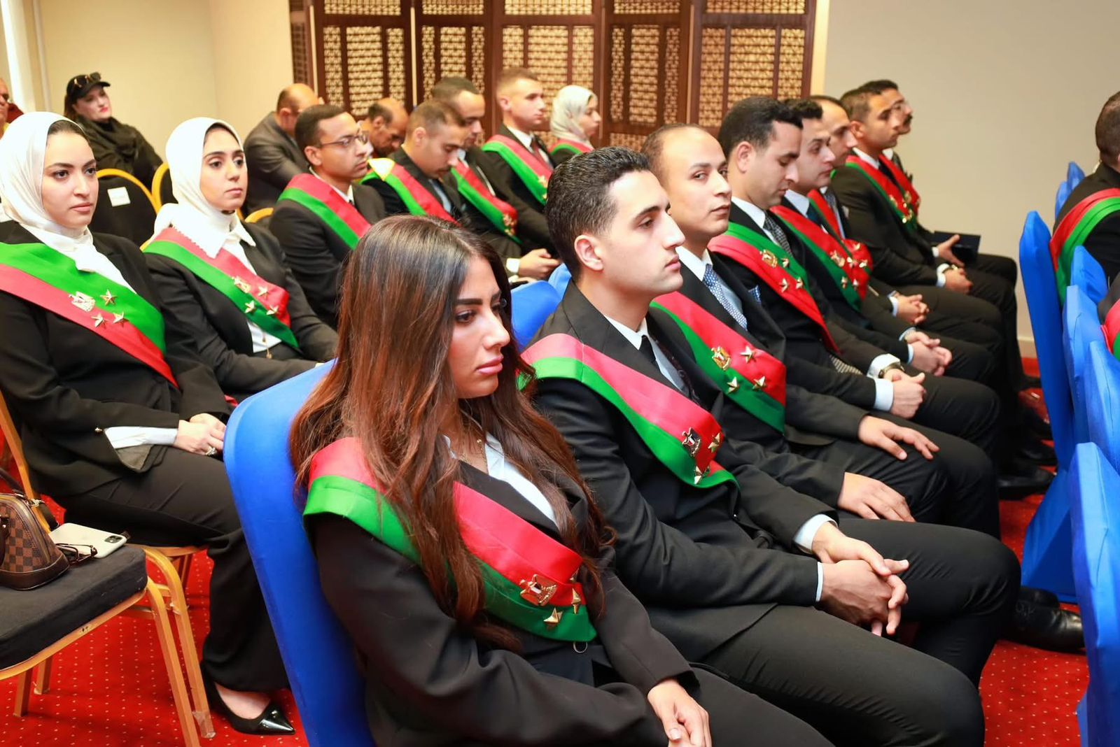 أداء اليمين القانونية لمعاوني النيابة الإدارية الجدد بوزارة العدل (1)