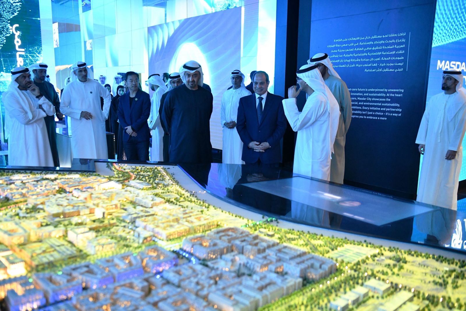 الرئيس السيسي ومحمد بن زايد (3)