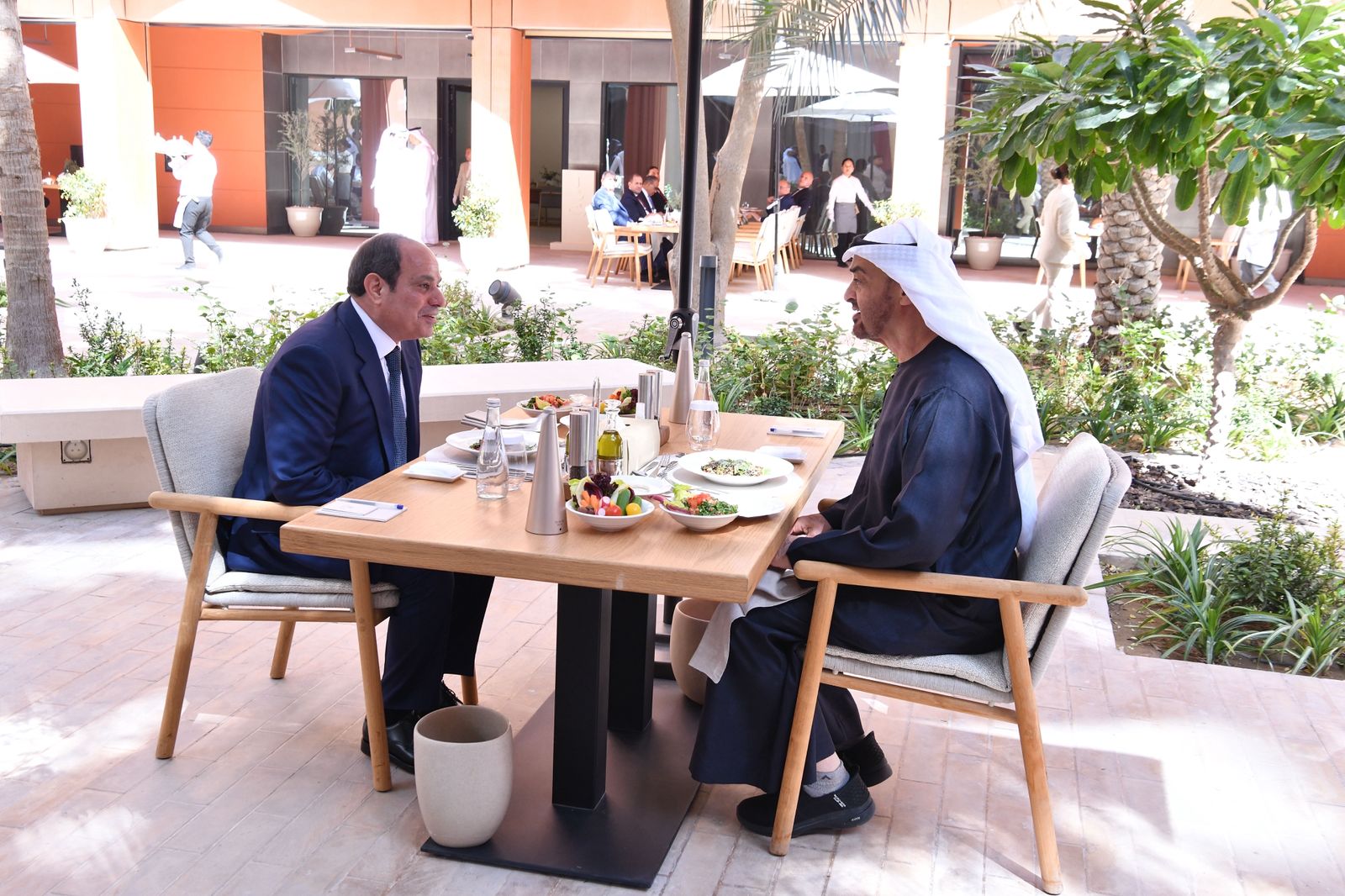 الرئيس السيسي ومحمد بن زايد (2)