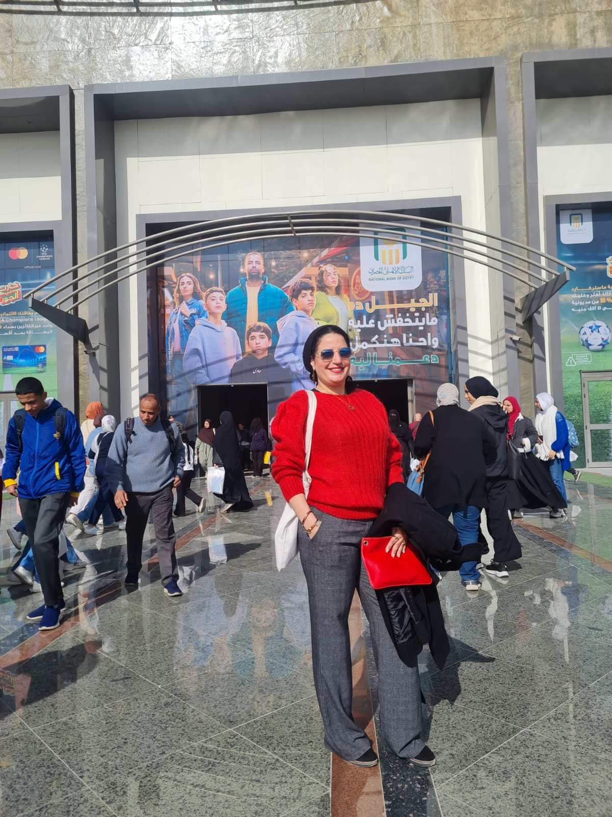 سما زيادة خلال مشاركتها في معرض الكتاب