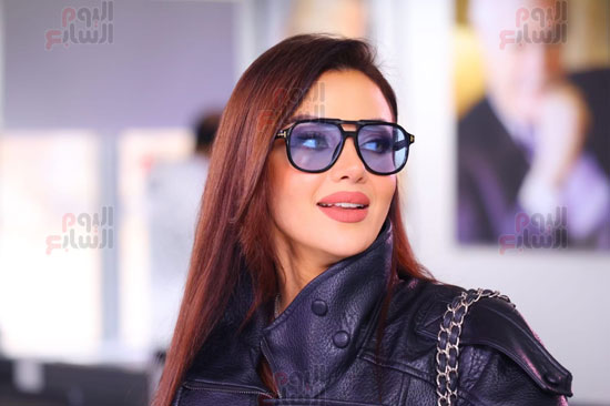 رضوى الشربيني في صالة تحرير اليوم السابع