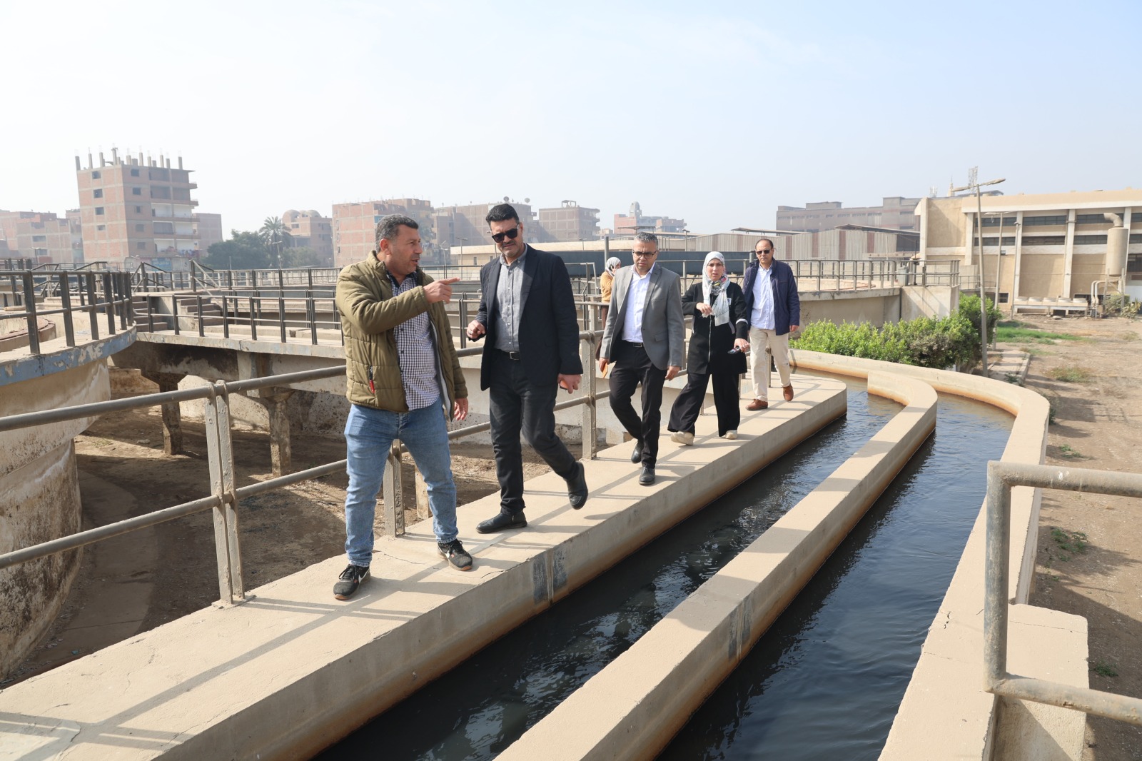 انتظام العمل بالمحطة