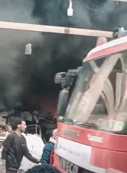 الحماية المدنية تسيطر على الحريق