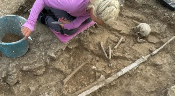 مقابر محاربين فى بريطانيا