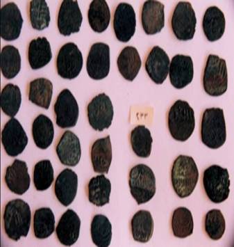 مجموعة من الفلوس المملوكية