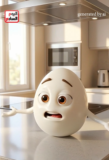 البيض المسلوق