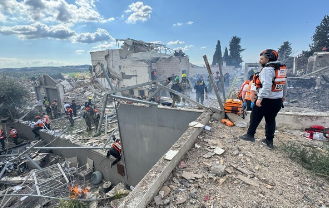 أثار القصف على إسرائيل