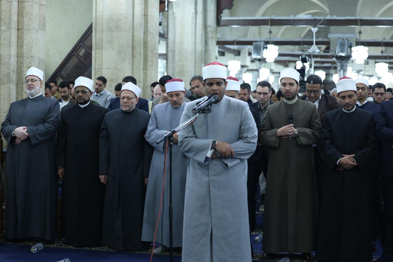 صلاة التراويح فى الجامع الأزهر