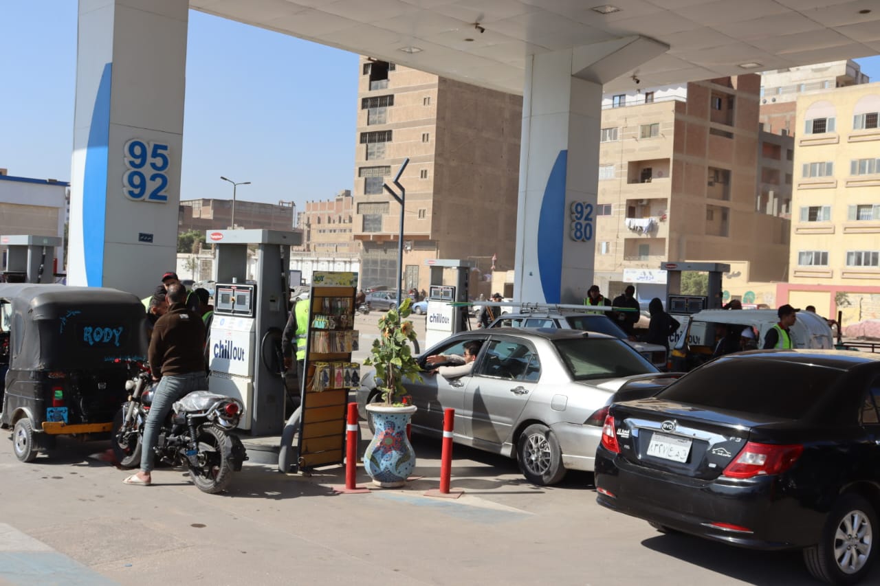 انتظام محطات الوقود بالقليوبية