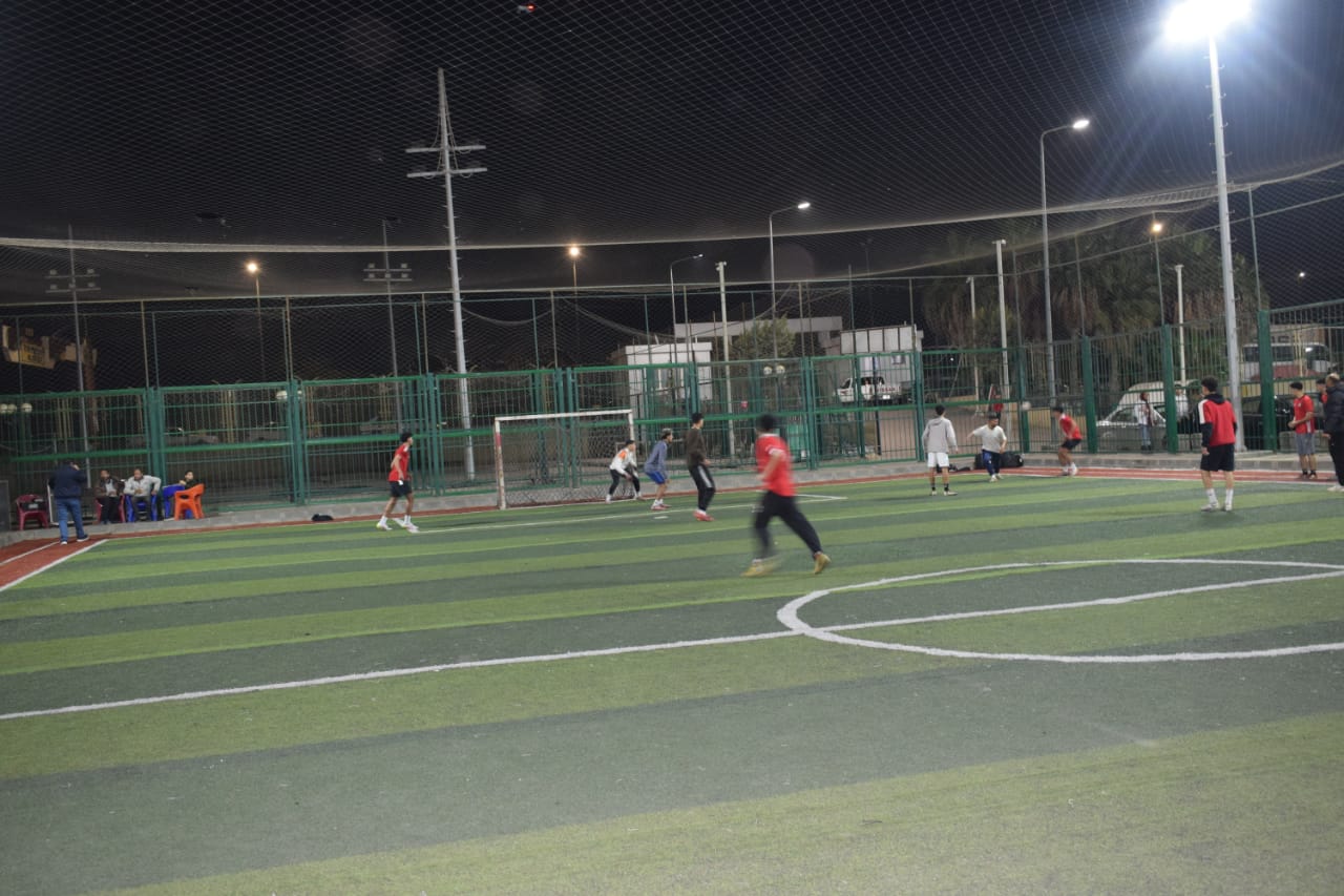 خلال المباراة النهائية