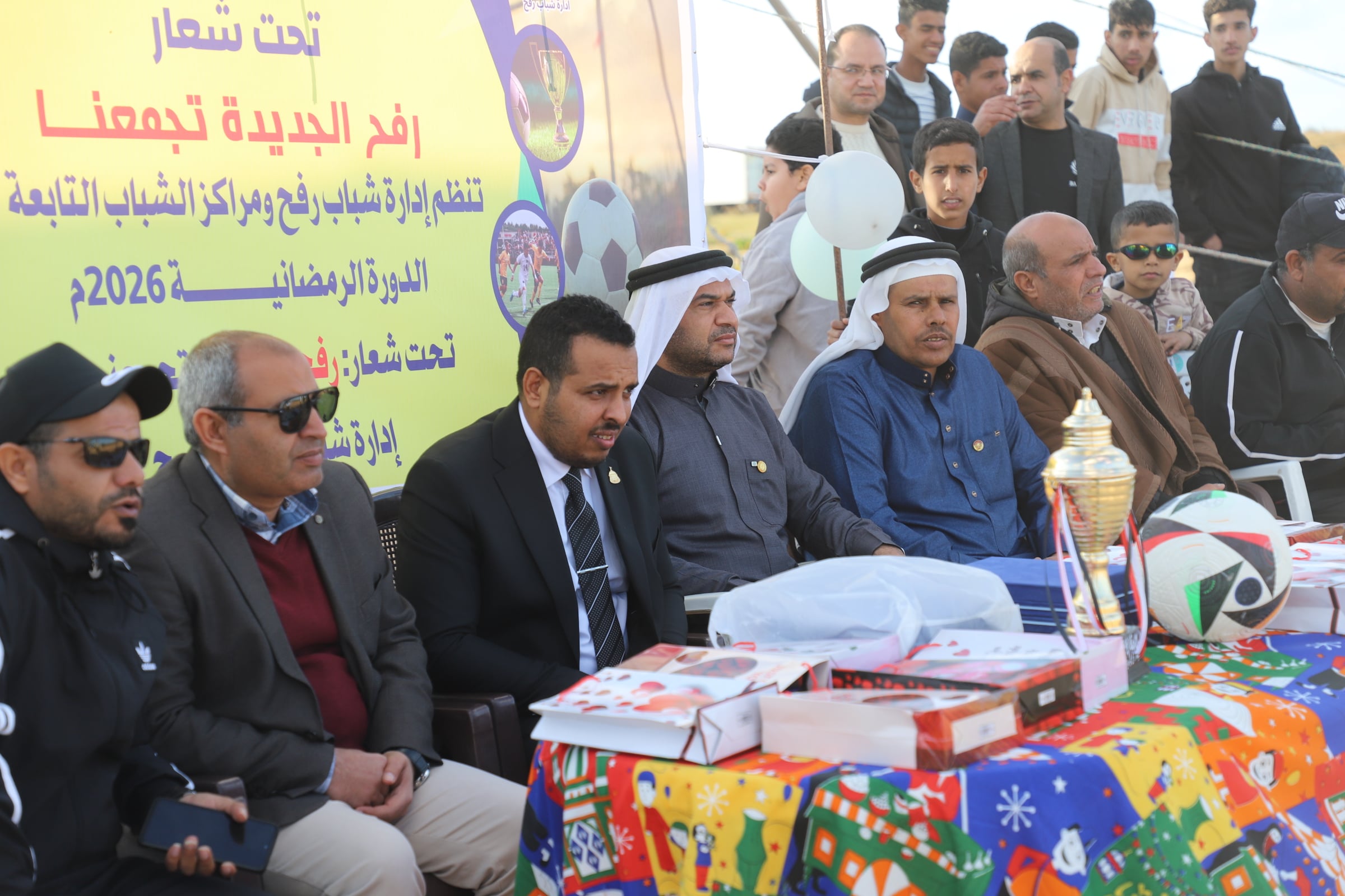 مشايخ وعواقل حاضرون في النهائي