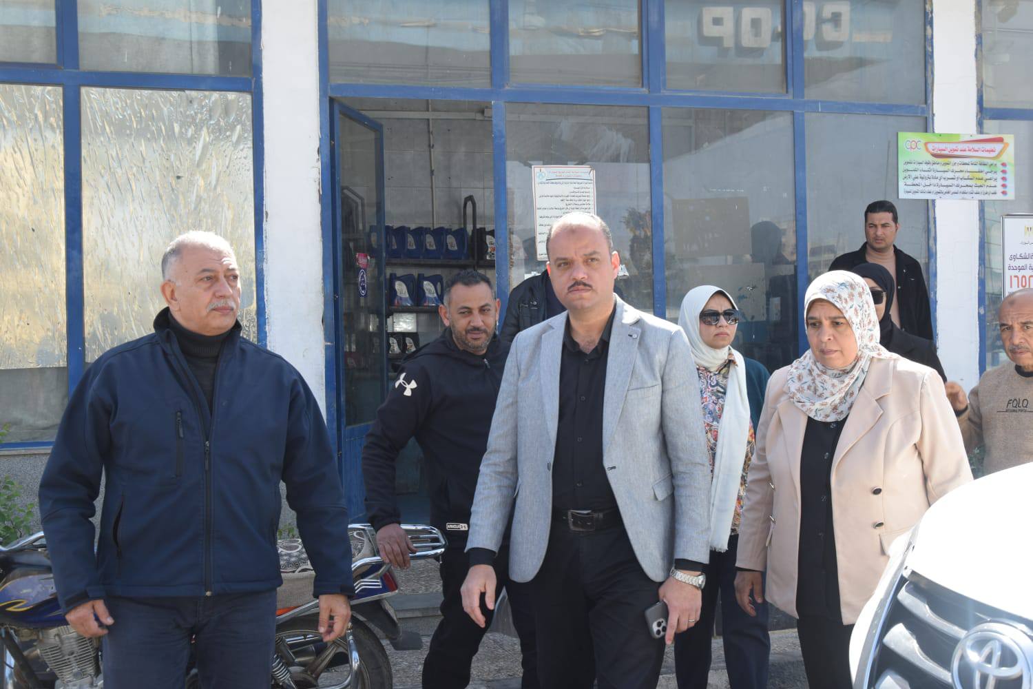 جولة نائب المحافظ