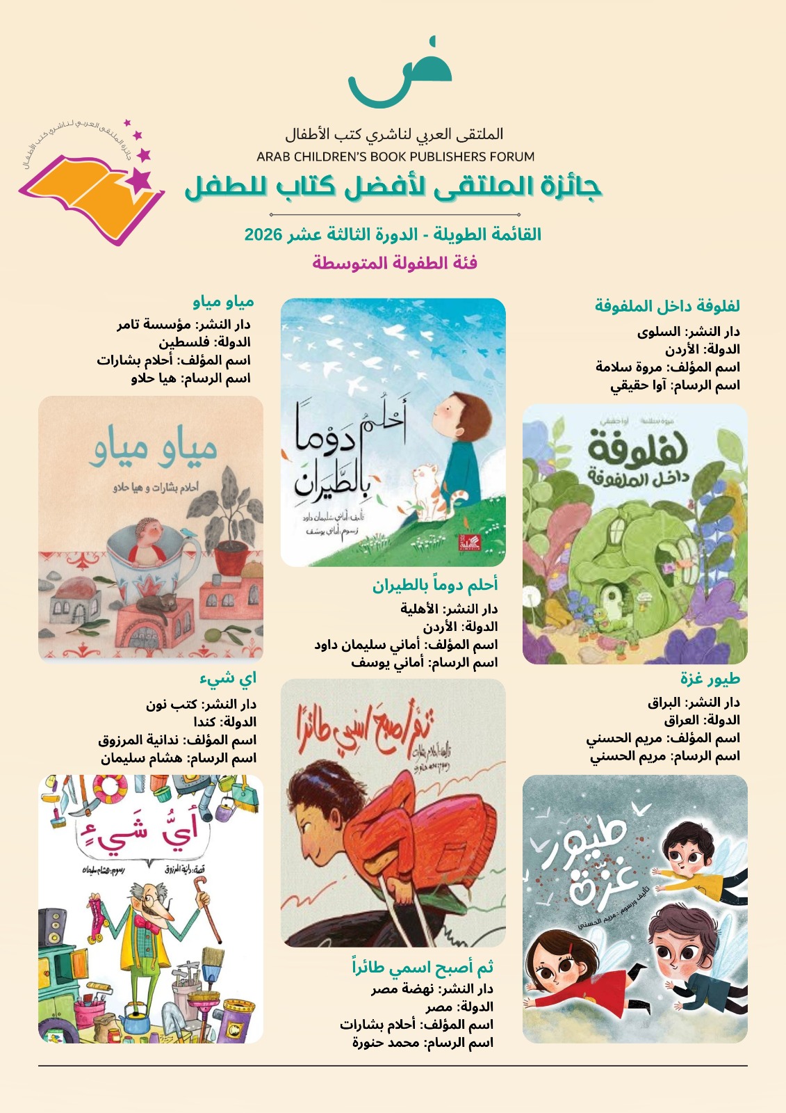 فئة الطفولة المتوسطة فئة الطفولة المتوسطة